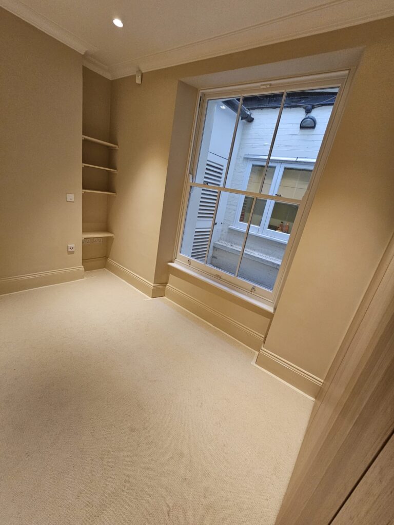 Elements London Capri White Sand Carpet Installation In Westminster - Carpet - Westminster - Residential