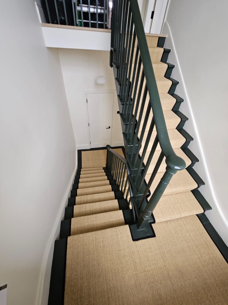 Fibre Carpets Boucle Sesame Installation In Fulham - Carpet - Fulham - Residential