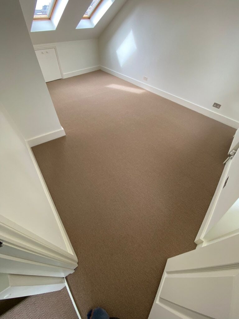 Fibre Carpets Easycare Boucle Cotswolds Installation In Lambeth - Carpet - Lambeth - Residential