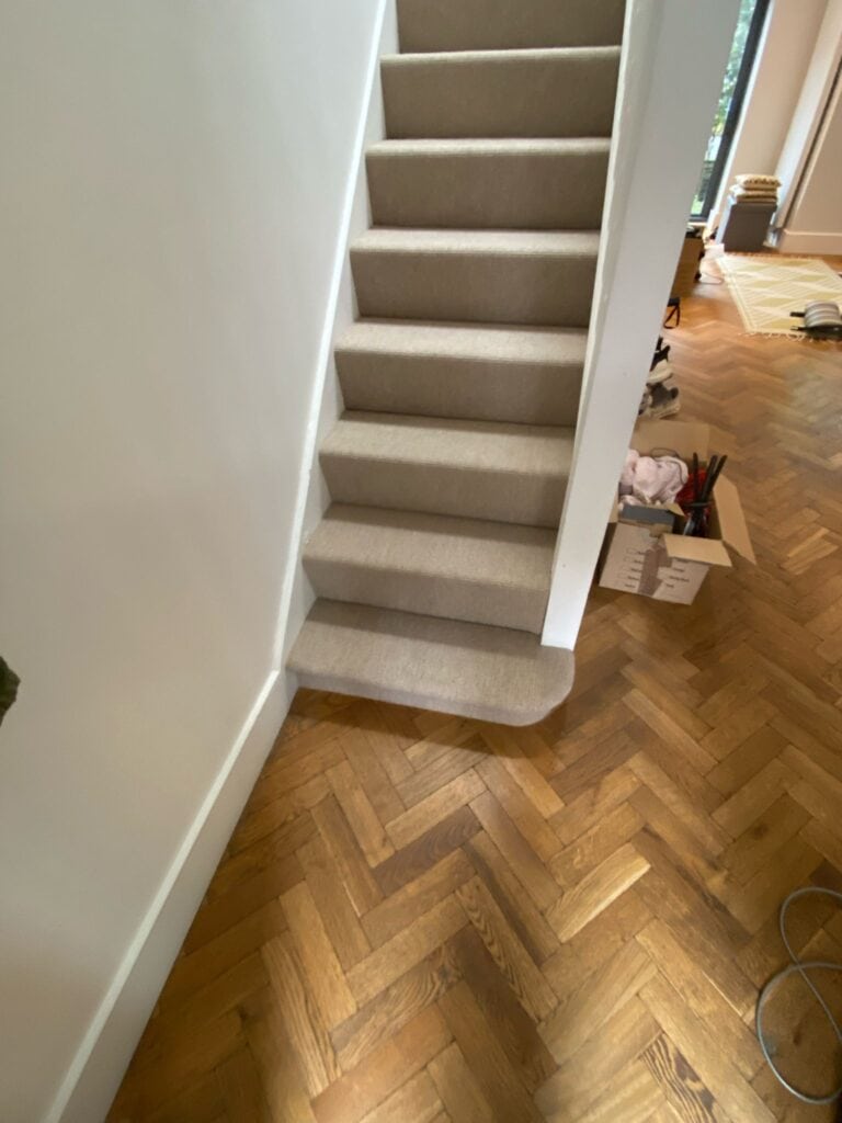 Fibre Flooring Flatweave Classics Big Boucle Mortar Carpet Installation In Paddington - Carpet - Paddington - Residential