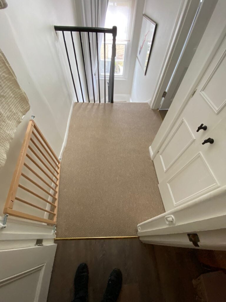 Fibre Carpets Flatweave Classics Panama Biscotti Installation In Ealing - Carpet - Ealing - Residential