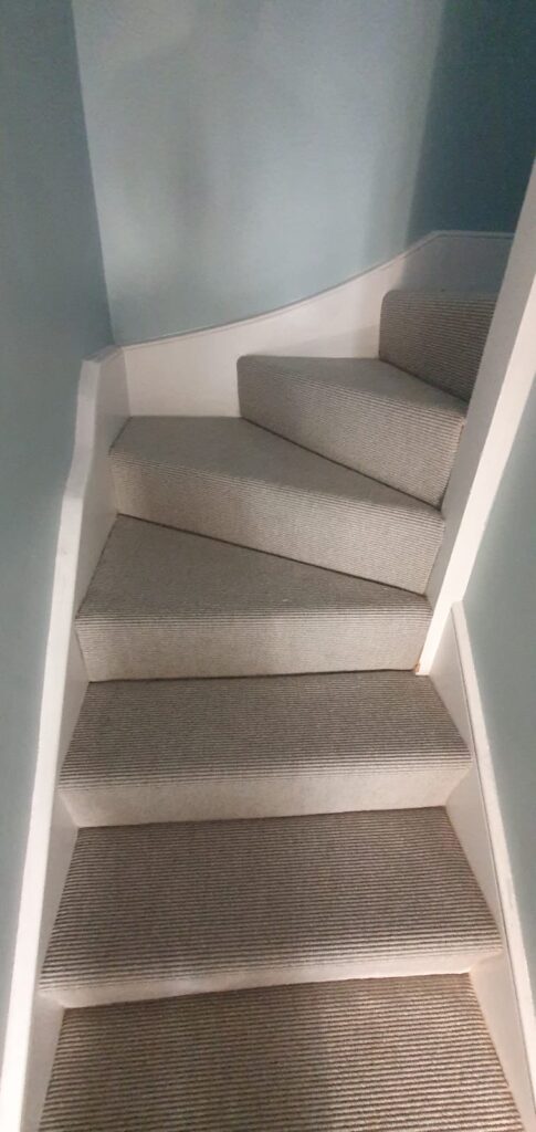 Fibre Carpets Flatweave Classics Small Boucle Pearl Installation In Docklands - Carpet - Docklands - Residential
