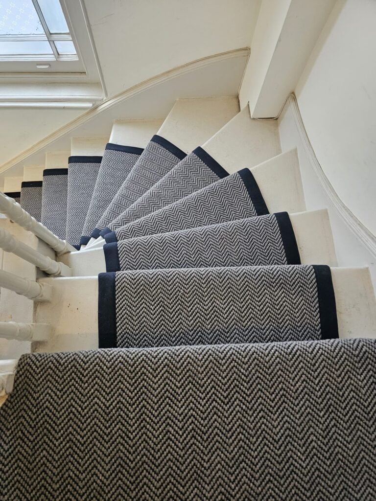 Fibre Carpets Flatweave Classics Witching Installation In Pimlico - Carpet - Pimlico - Residential