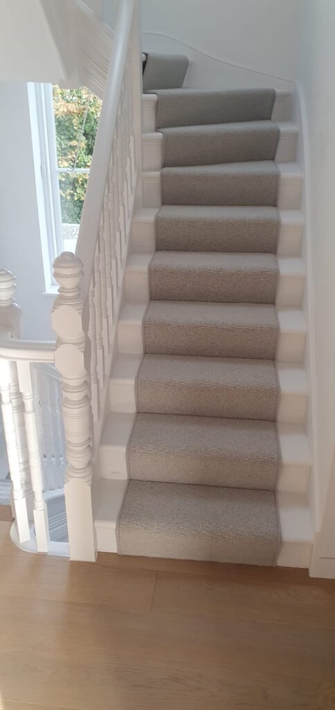 Fibre Carpets Seychelles Lagoon Installation In Chiswick - Carpet - Chiswick - Residential