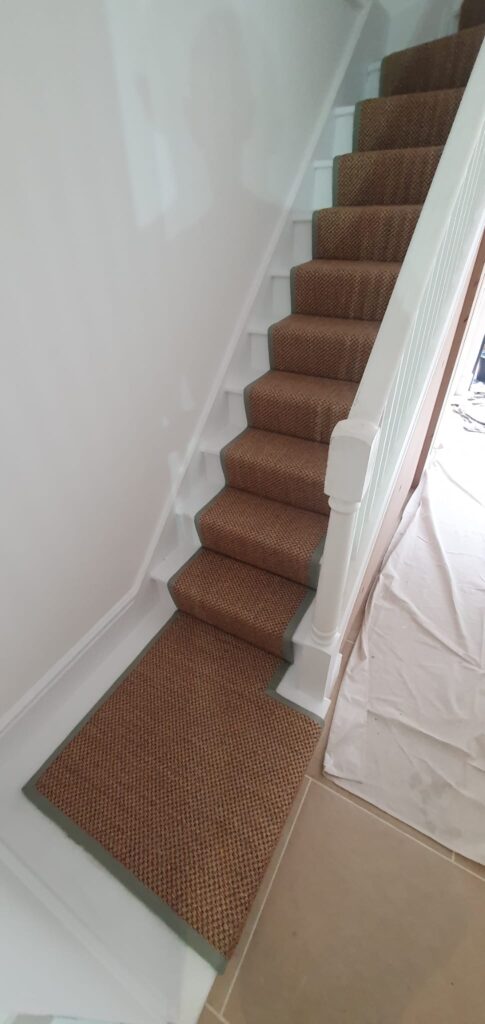 Fibre Carpets Sisal Bengal Raj Installation In St John'S Wood - Carpet - St John's Wood - Residential