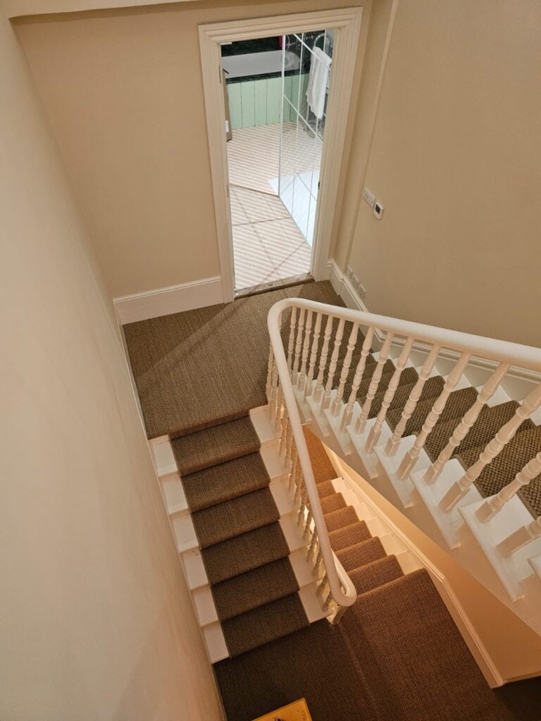 Fibre Carpets Sisal Bengal Ranakpur Installation In Kensington - Carpet - Kensington - Residential