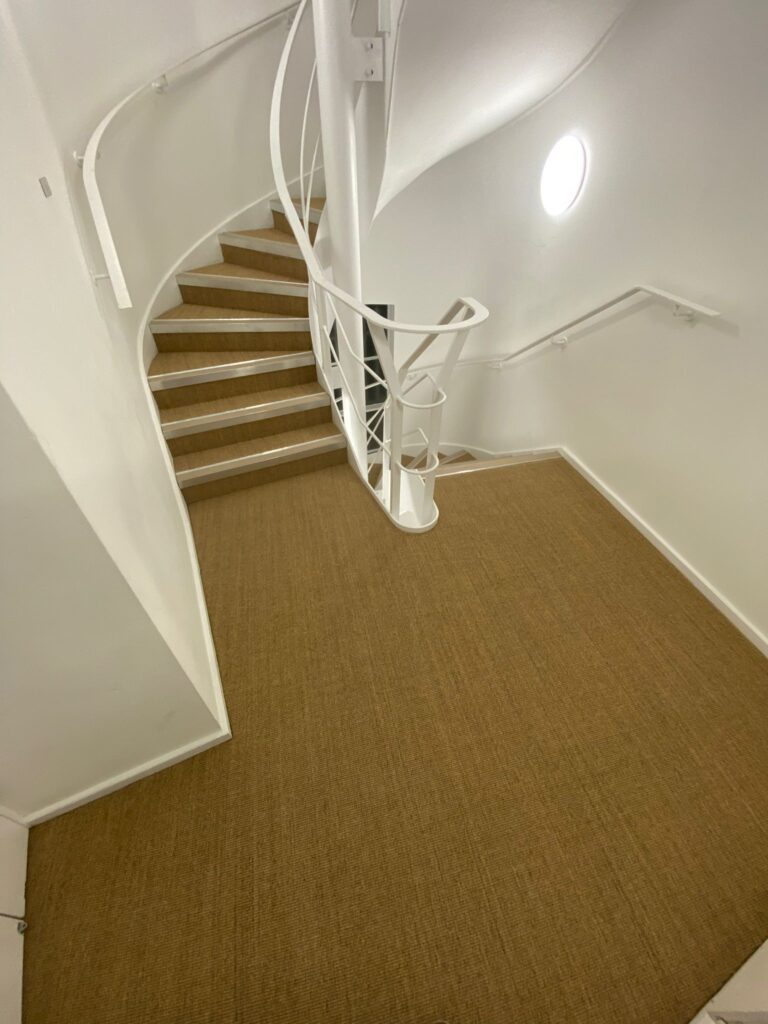 Fibre Carpets Sisal Boucle Anise Installation In Chiswick - Carpet - Chiswick - Residential