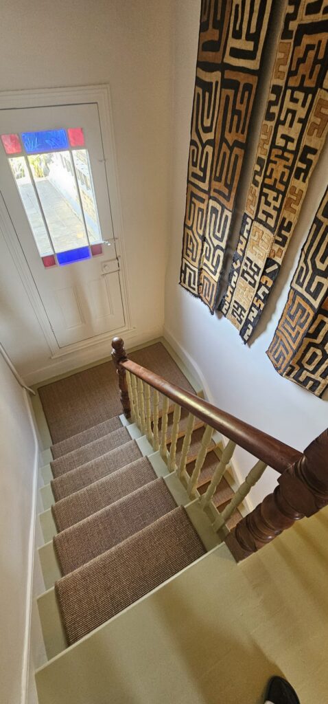 Fibre Carpets Sisal Boucle Anise Installation In St John'S Wood - Carpet - St John's Wood - Residential