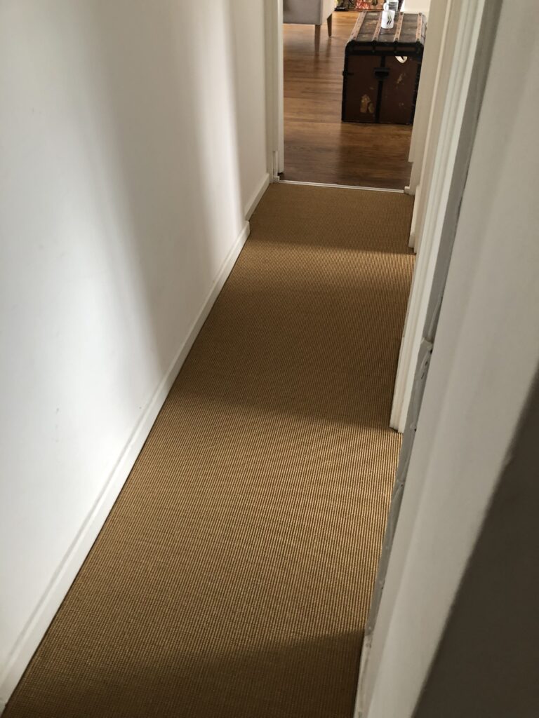 Fibre Carpets Sisal Boucle Cinnamon Installation In Wandsworth - Carpet - Wandsworth - Residential