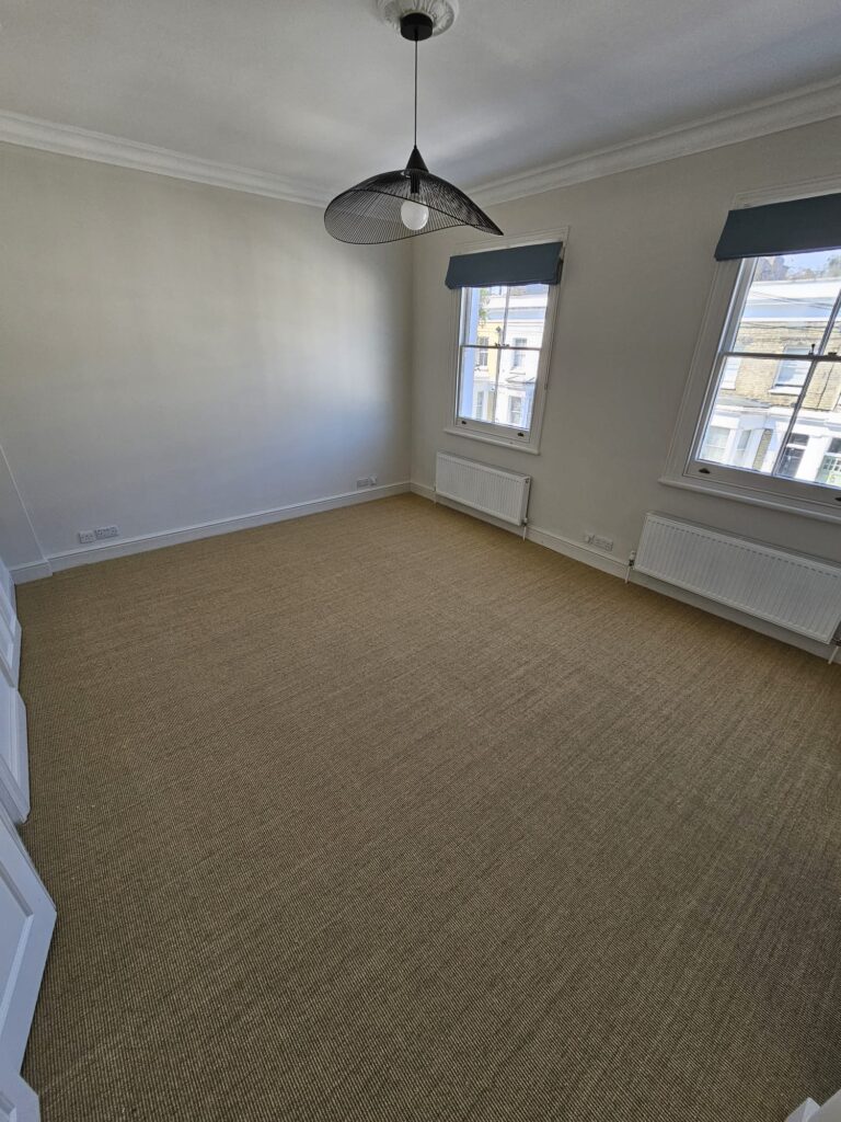 Fibre Carpets Sisal Boucle Sesame Installation In Kings Cross - Carpet - Residential