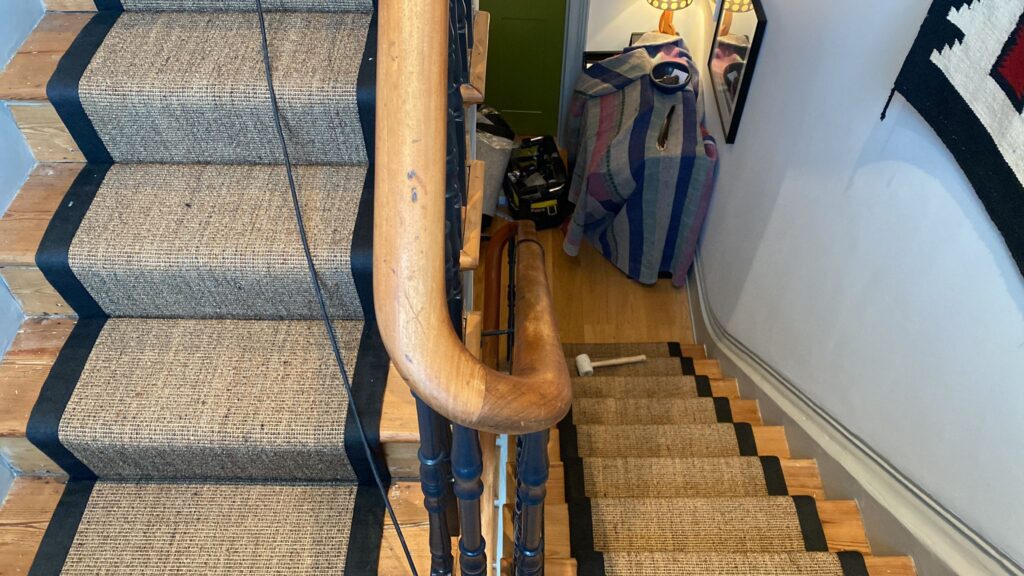 Fibre Carpets Sisal Easyclean Borneo Bontang Installation In Belgravia - Carpet - Belgravia - Residential