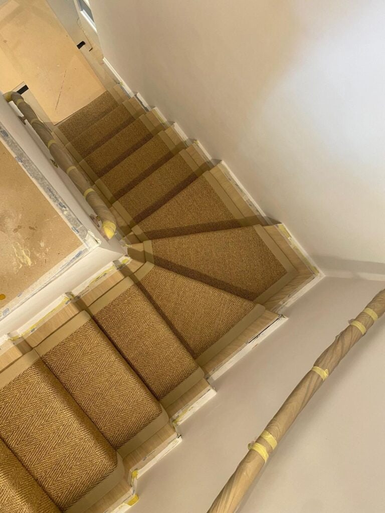 Fibre Carpets Sisal Havana Ore Installation In Hammersmith - Carpet - Hammersmith - Residential
