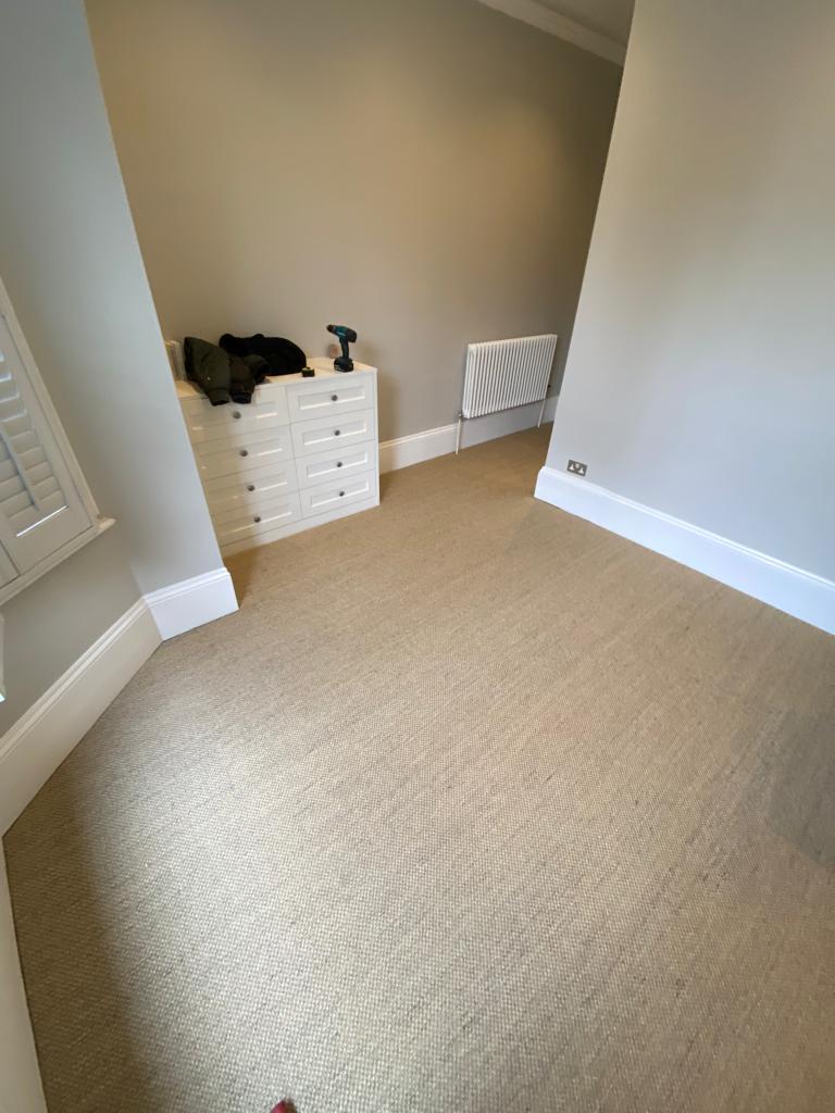 Fibre Carpets Sumatra Sisal Installation In Hammersmith - Carpet - Hammersmith - Residential