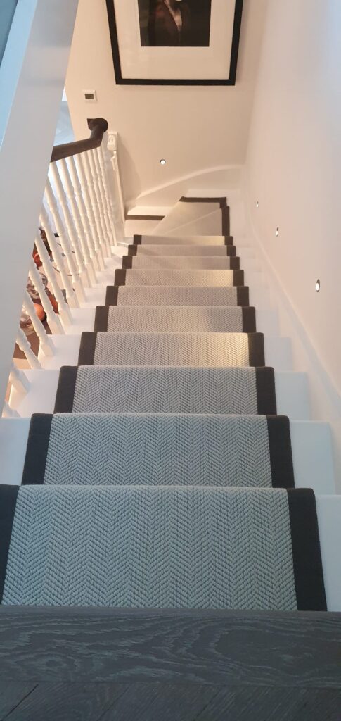 Fibre Carpets Wool Herringbone Chatsworth Installation In Paddington - Carpet - Paddington - Residential