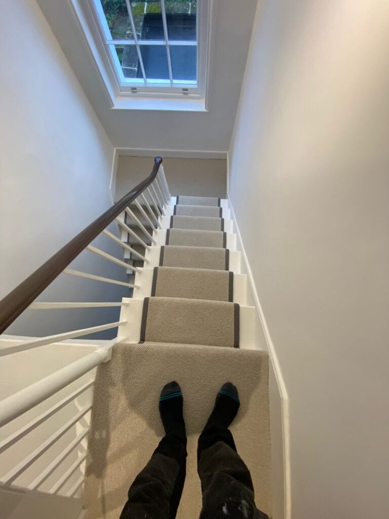 Fibre Carpets Wool Maldives Manatee Installation In Docklands - Carpet - Docklands - Residential