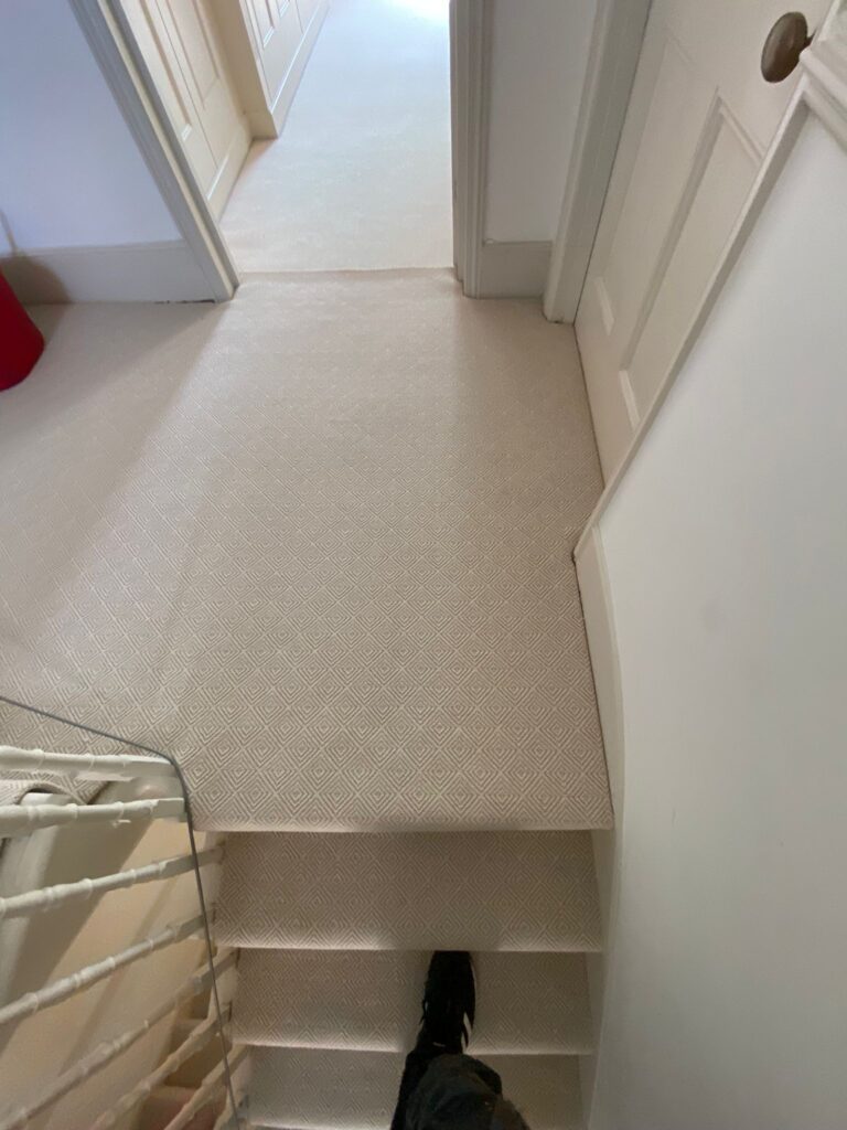 Fibre Carpets Wool Paragon Chloe Installation In Canary Wharf - Carpet - Canary Wharf - Residential