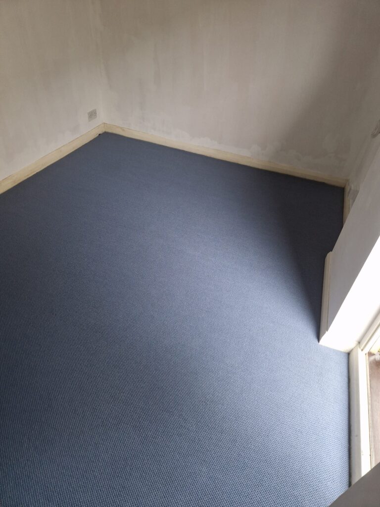 Fibre Carpets Wool Twill Wishing Well Installation In Balham - Carpet - Balham - Residential