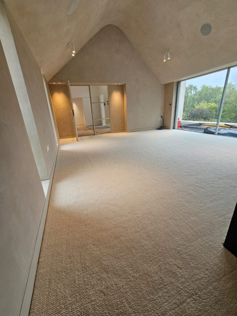 Fibre Carpets Wool Verbier Glacier Installation In Mayfair - Carpet - Mayfair - Residential