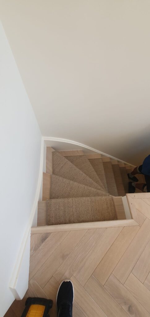 Fibre Trading Sumatra Sisal Installation In Battersea - Carpet - Battersea - Residential