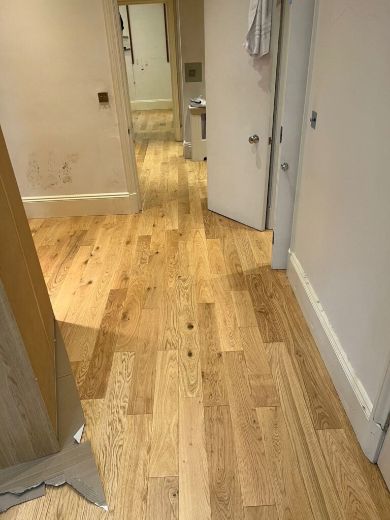 Furlong Flooring Flooring Next Step 125 Oak Rustic Wood Flooring Installation In Canary Wharf - Wood Flooring - Canary Wharf - Residential