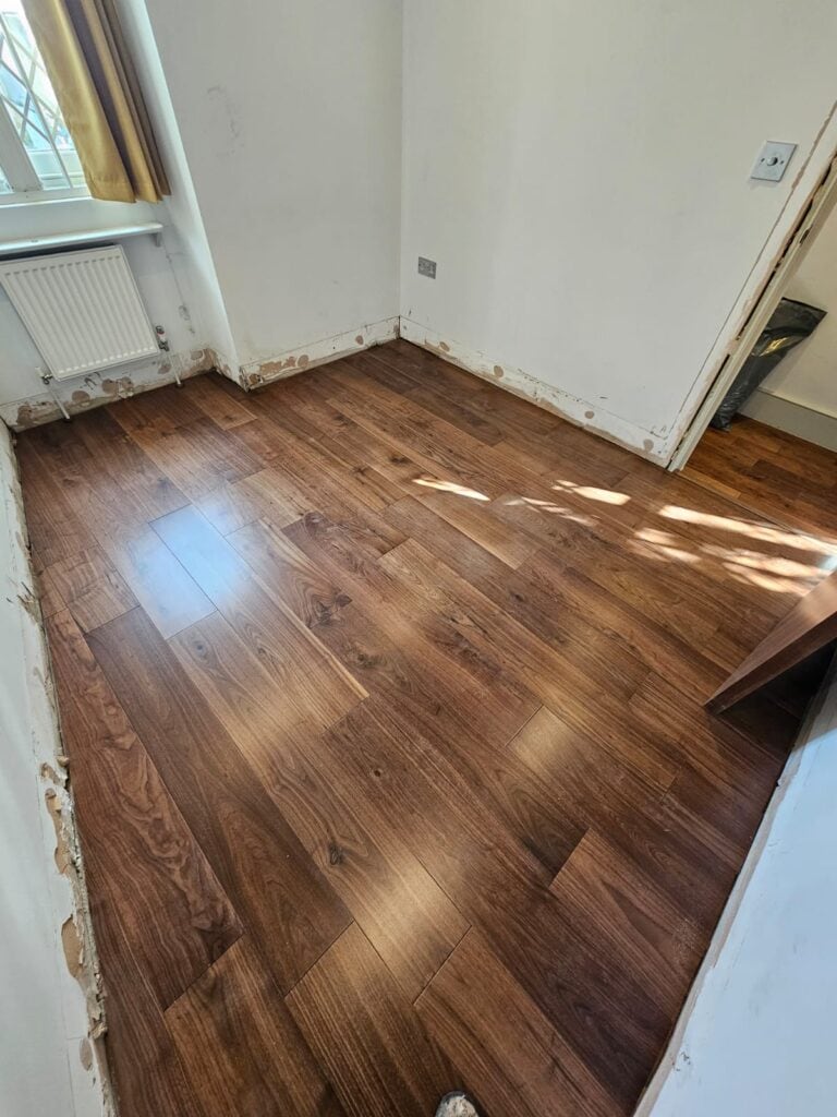Furlong Flooring Flooring Next Step 189 Black Walnut Wood Flooring Installation In Kensington - Wood Flooring - Kensington - Residential