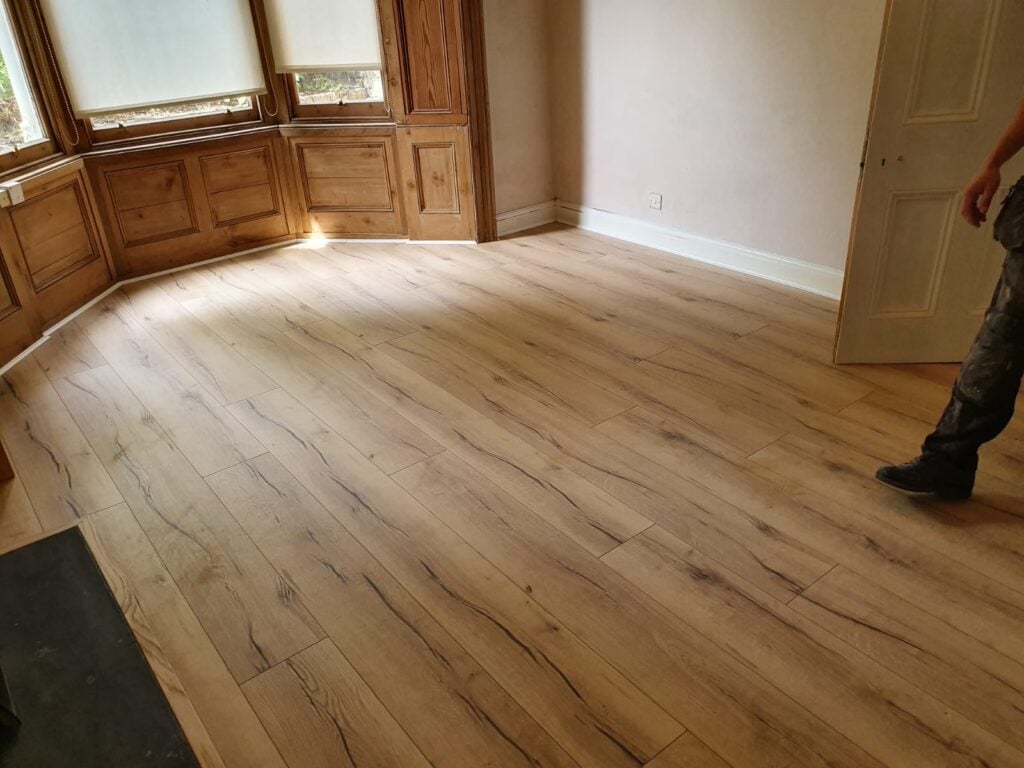Haro Laminate Tritty Italica Cream Installation In Pimlico - Wood Flooring - Pimlico - Residential