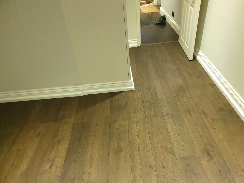 Hermosa Wood Flooring Lucia Installation In Shepherds Bush - Wood Flooring - Residential