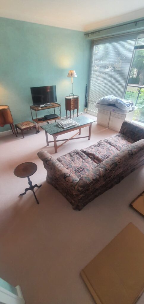 Hugh Mackay Carpets Deco Plains Sea Salt Installation In Ealing - Carpet - Ealing - Residential