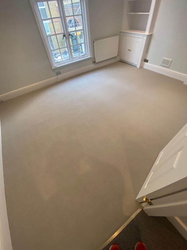 Hugh Mackay Carpets Deco Plains Seaspray Installation In Islington - Carpet - Islington - Residential