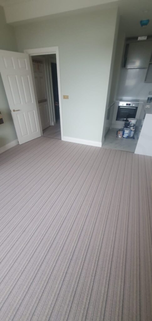 Hugh Mackay Carpets Deco Stripe Mayfair Installation In Westminster - Carpet - Mayfair - Westminster - Residential