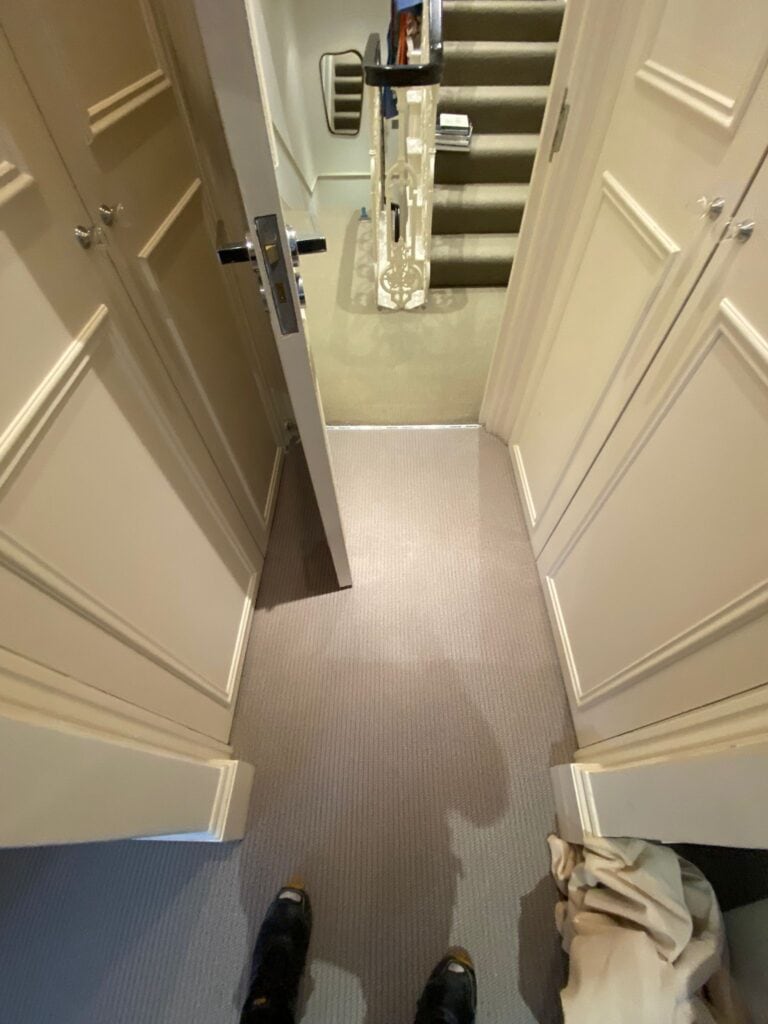Itc Natural Luxury Flooring Riverline Thames Installation In Lambeth - Carpet - Lambeth - Residential