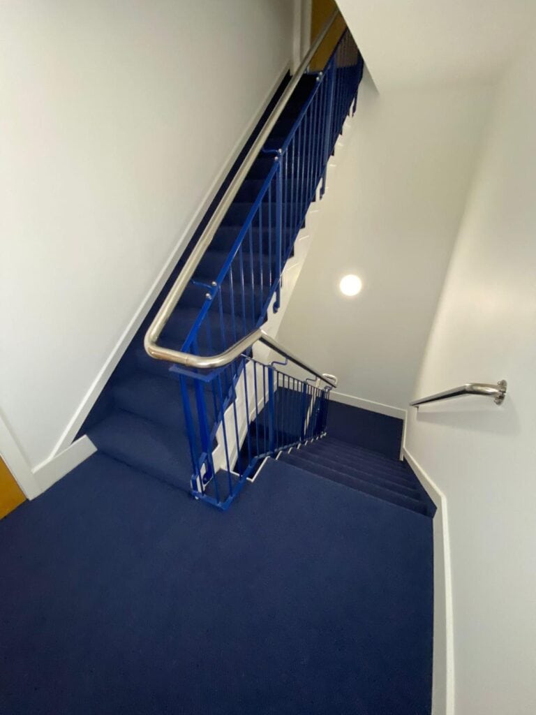 Jhs Carpets Epsom Sd Loop Azure Installation In Acton - Carpet - Acton - Commercial
