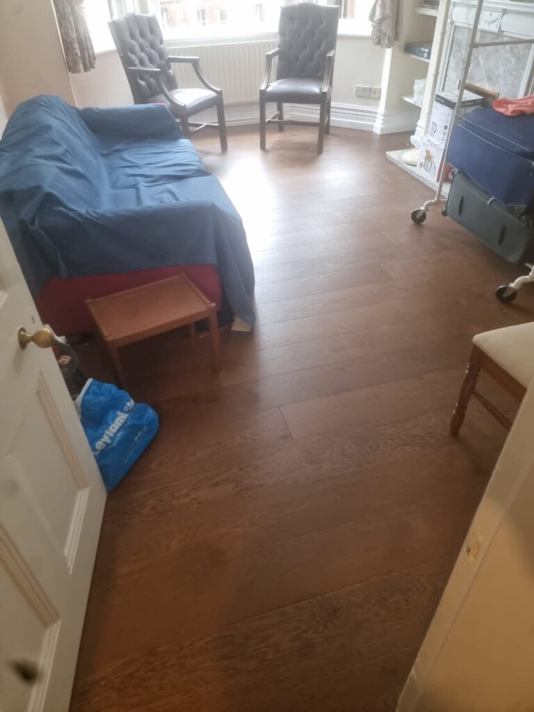 Kahrs Oak Nouveau Rich Wood Flooring Installation In Clapham - Wood Flooring - Clapham - Residential