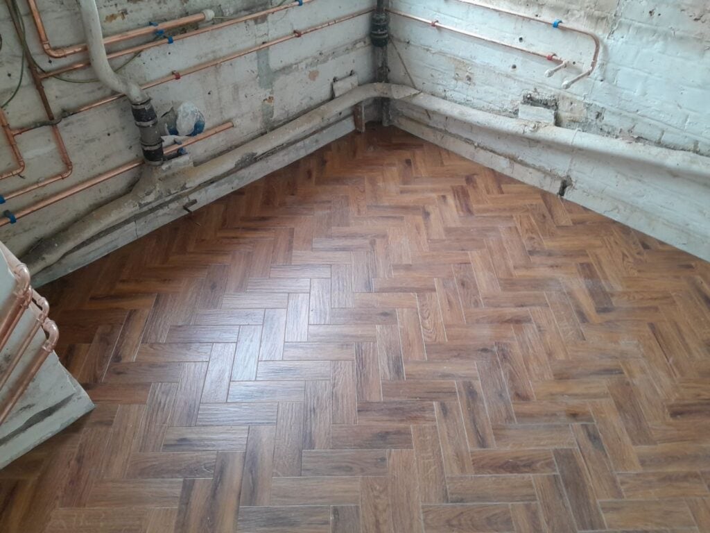 Karndean Art Select Morning Oak Installation In Hammersmith - Luxury Vinyl Tile (LVT) Flooring - Hammersmith - Residential