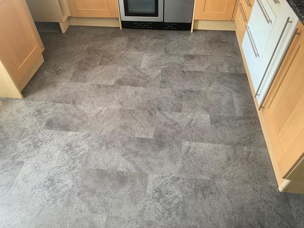 Karndean Knight Tile Cumbrian Stone Installation In Marylebone - Luxury Vinyl Tile (LVT) Flooring - Marylebone - Residential