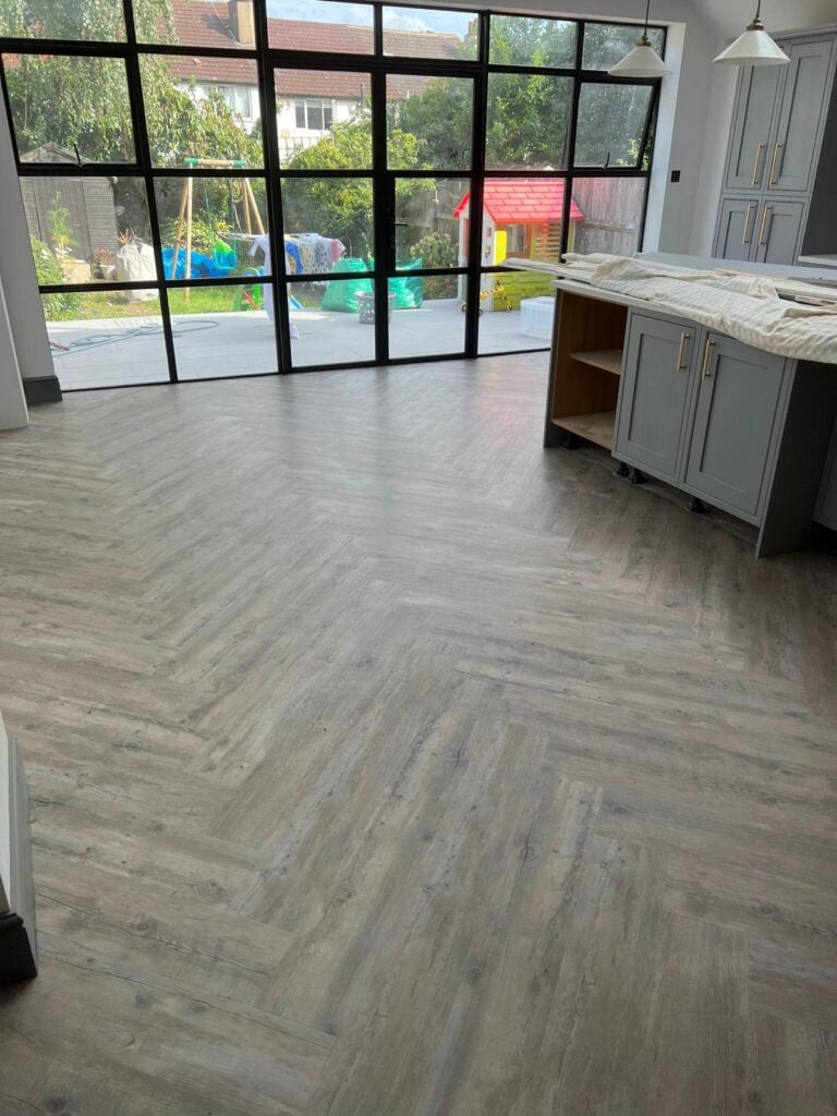Karndean Van Gogh Distressed Oak Installation In Camden - Luxury Vinyl Tile (LVT) Flooring - Camden - Residential