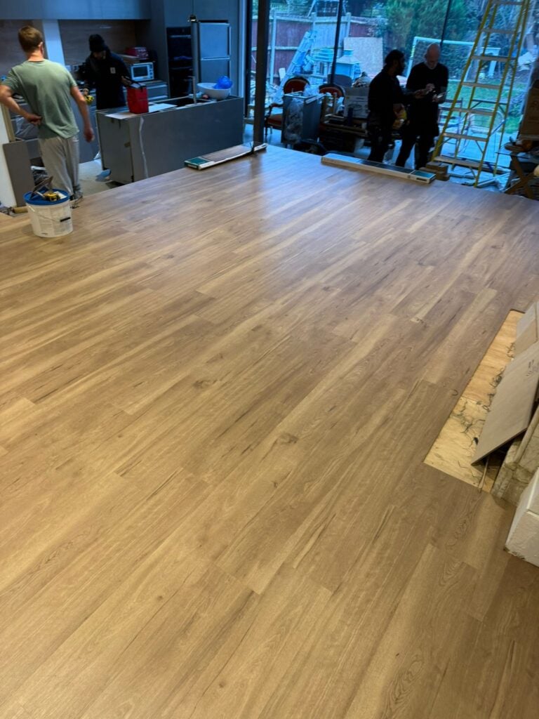 Karndean Van Gogh Frosted Birch Installation In Belgravia - Luxury Vinyl Tile (LVT) Flooring - Belgravia - Residential