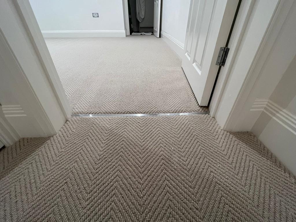Kersaint Cobb Folded Angle Tessalation Carpet Installation In Wandsworth - Carpet - Wandsworth - Residential