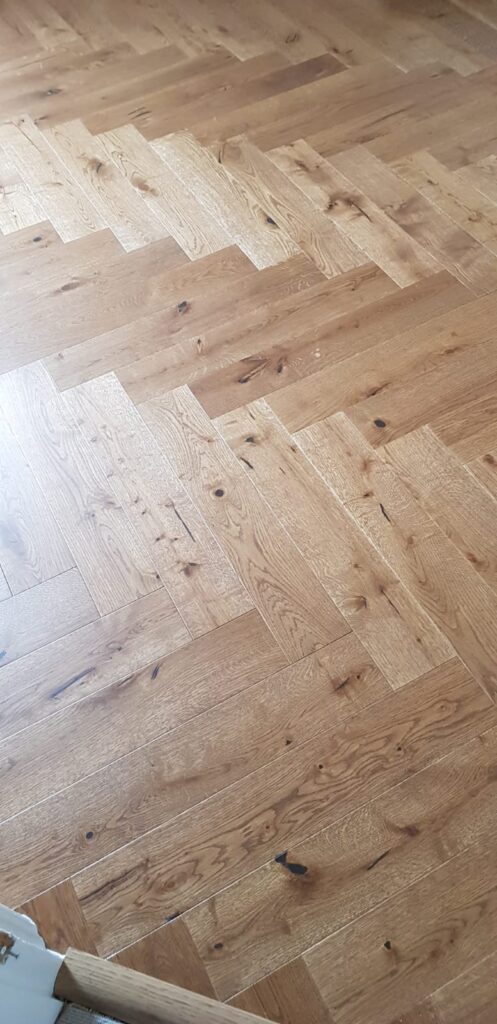 Kersaint Cobb Levana Herringbone Lv415 In Islington - Wood Flooring - Islington - Residential