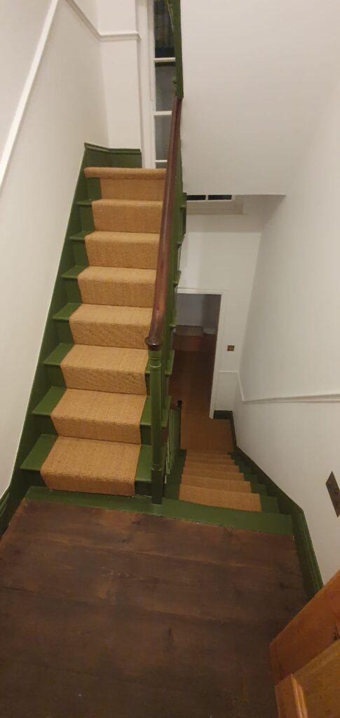 Kersaint Cobb Sisal Mini Boucle Cognac Installation In Pimlico - Carpet - Pimlico - Residential
