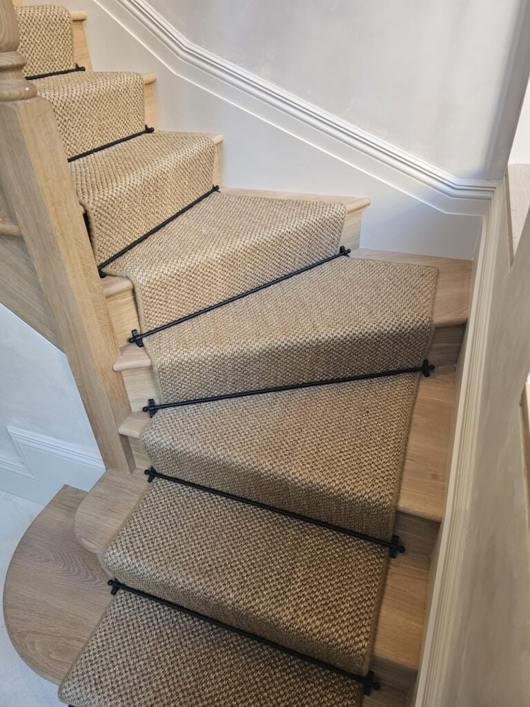 Kersaint Cobb Sisal Tigers Eye Copper Carpet Installation In Croydon - Carpet - Croydon - Residential