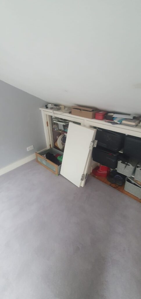 Lano Carpets Velvet Dream 800 Black Installation In Putney - Carpet - Putney - Residential