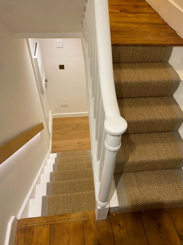 Likewise London Sisal Tigers Eye Flint Carpet Installation In Acton - Carpet - Acton - Residential