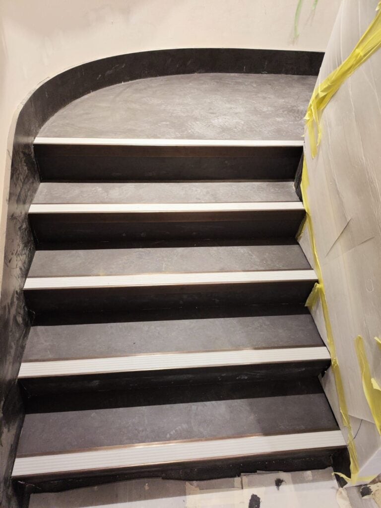 Marmoleum Concrete Cosmos Installation In Kings Cross - Marmoleum Flooring - Commercial