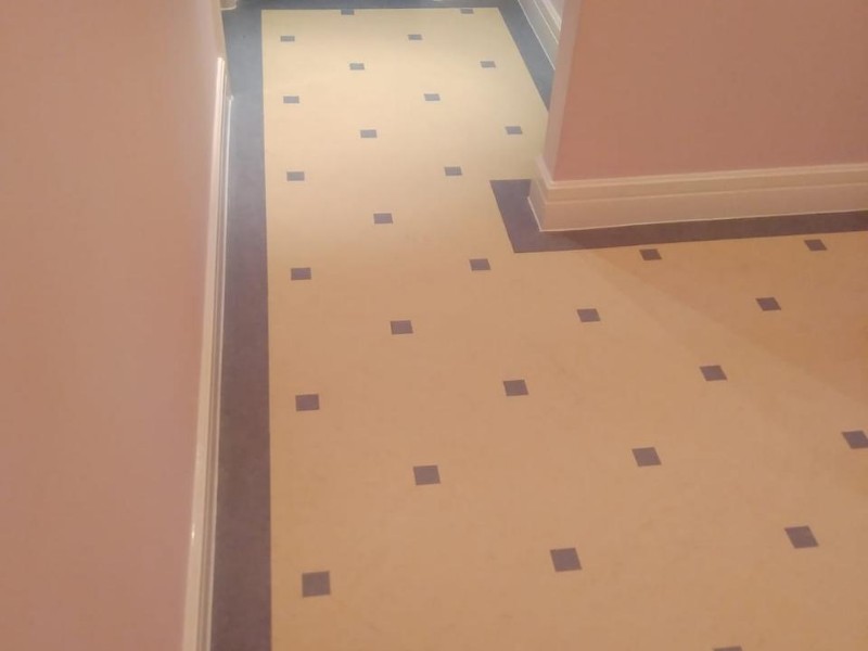 Marmoleum Keystone Design In Westminster - Marmoleum Flooring - Westminster - Residential