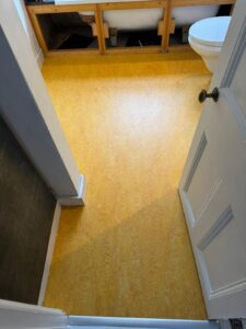 Marmoleum Real 3225 Installation In Richmond - Marmoleum Flooring - Richmond - Residential