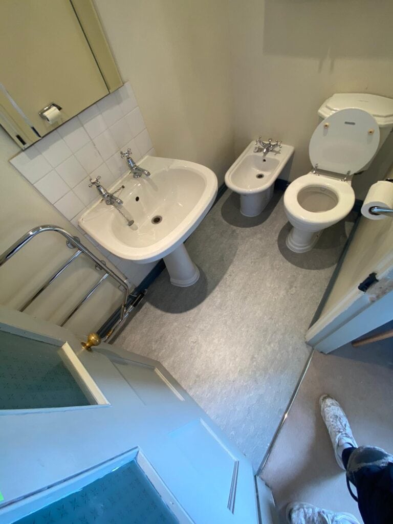 Marmoleum Real Dove Grey 2621 Installation In Chelsea - Marmoleum Flooring - Chelsea - Residential