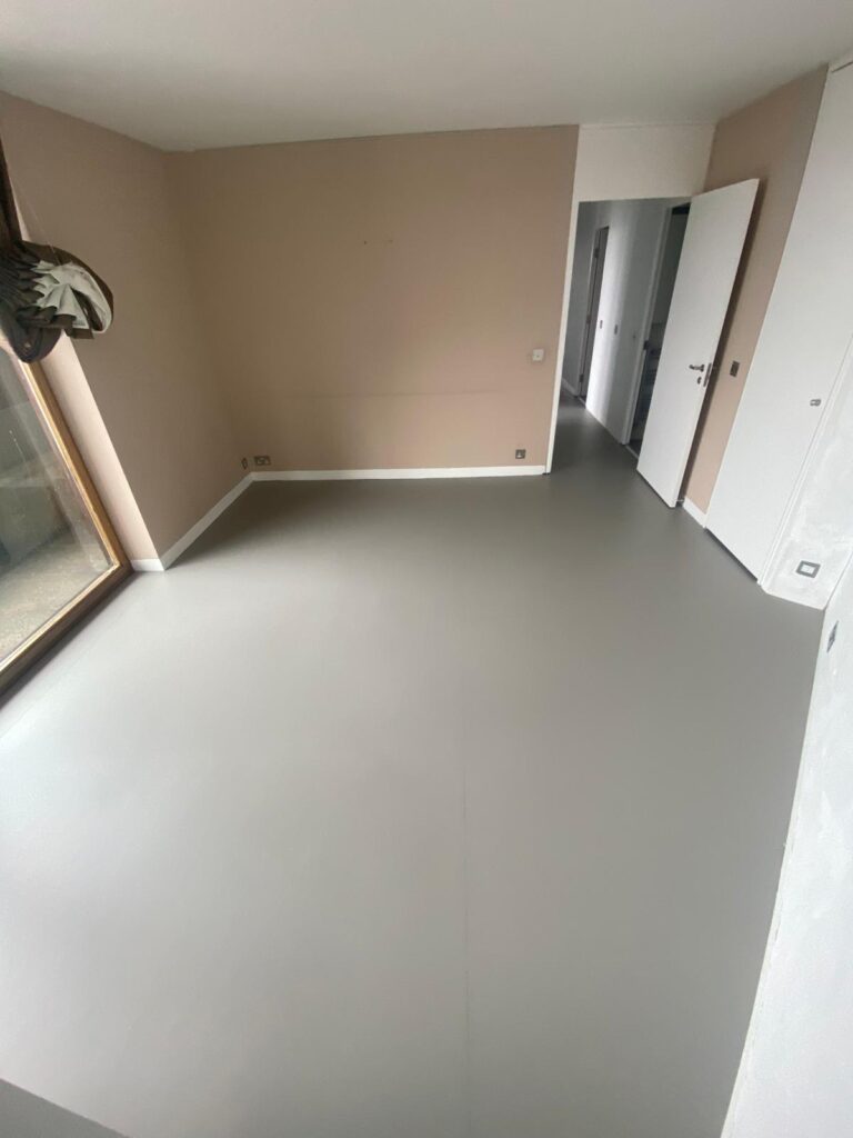 Marmoleum Walton Cement 171 Installation In Marylebone - Marmoleum Flooring - Marylebone - Residential