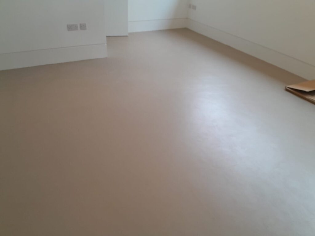 Nora Noraplan Uni 2144 Installation In Fulham - Rubber Flooring - Fulham - Residential