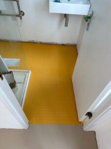 Nora Rubber Flooring Norament 825 6191 Installation In Southwark - Rubber Flooring - Southwark - Residential